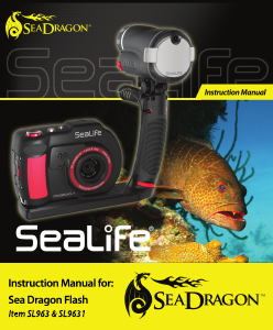Handleiding SeaLife SL963 Sea Dragon Flitser