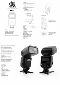 Instrukcja Voking VK750 Lampa błyskowa