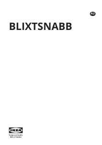 Manual IKEA BLIXTSNABB Hob