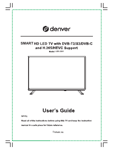 Manual Denver LDS-3281 LED Television