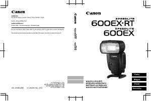 Használati útmutató Canon Speedlite 600EX Vaku