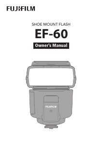 Handleiding Fujifilm EF-60 Flitser