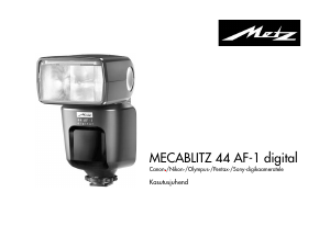 Kasutusjuhend Metz Mecablitz 44 AF-1 Digital Välklamp