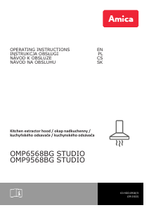 Handleiding Amica OMP 6568 BG Studio Afzuigkap