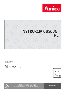 Instrukcja Amica ADC82LD Suszarka