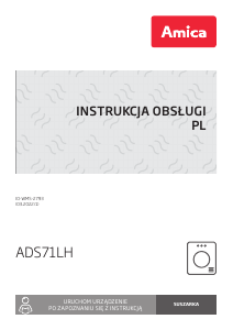 Instrukcja Amica ADS71LH Suszarka