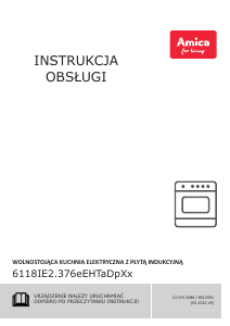 Instrukcja Amica 6118IE2.376HTaDp(Xx) Kuchnia