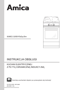 Instrukcja Amica 58IES2.325HTaDp(Bm) Kuchnia