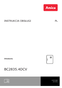 Instrukcja Amica BC2835.4DCV Lodówka