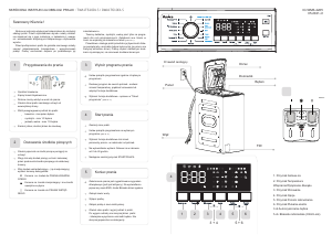 Instrukcja Amica DWA1T610DLS Pralka