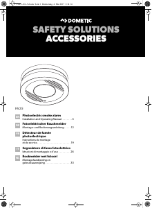 Bedienungsanleitung Dometic FA 25 Rauchmelder