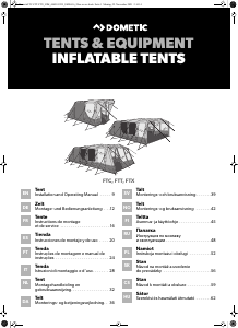 Handleiding Dometic FTC 401 TC Tent