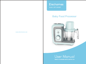 Manual Elechomes BFP-2800MT Food Processor