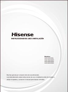Manual de uso Hisense AUD-60UX5SH Aire acondicionado
