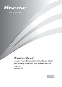 Manual de uso Hisense RB15N6FBX Frigorífico combinado