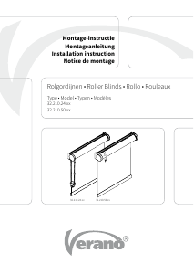 Bedienungsanleitung Verano Standard 210 Rollo