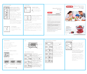 Manual de uso San-Up 3555 Báscula de cocina