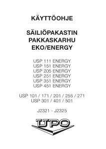 Käyttöohje UPO USP101 Pakastin