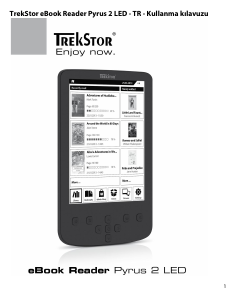 Kullanım kılavuzu TrekStor Pyrus 2 LED E-Okuyucu
