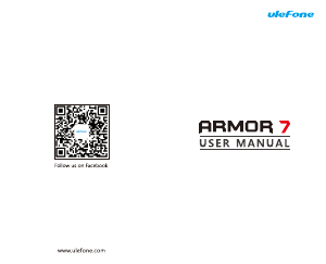 Manuale Ulefone Armor 7 Telefono cellulare