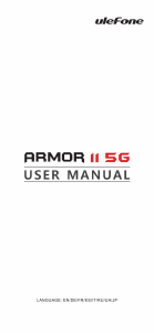 Manuale Ulefone Armor 11 5G Telefono cellulare