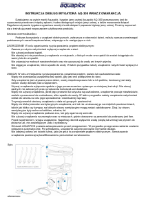 Instrukcja Aquapick AQ-300 Irygator