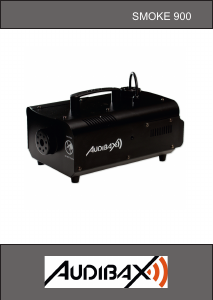 Manual de uso Audibax Smoke 900 Máquina de humo