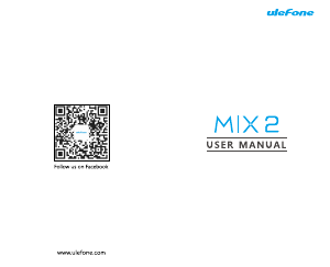 Handleiding Ulefone MIX 2 Mobiele telefoon
