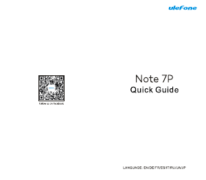 Manuale Ulefone Note 7P Telefono cellulare