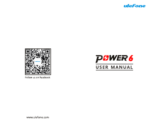 Manual de uso Ulefone Power 6 Teléfono móvil