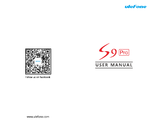 Manual de uso Ulefone S9 Pro Teléfono móvil