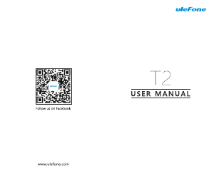 Manuale Ulefone T2 Telefono cellulare