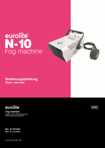 Mode d’emploi Eurolite N-10 Machine à fumée