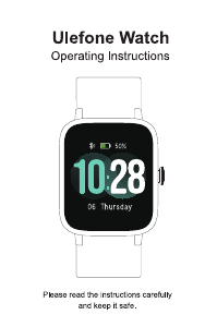 説明書 Ulefone Watch アクティビティトラッカー