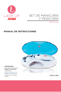 Manual de uso San-Up MD6042 Set de manicura-pedicura