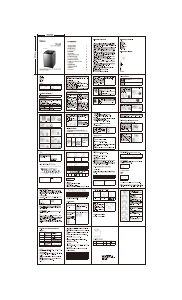 Manual de uso Hisense WT2302T Lavadora