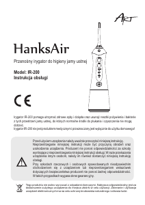Instrukcja HanksAir IR-200 Irygator