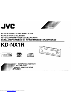 Manual JVC KD-NX1RB Car Navigation