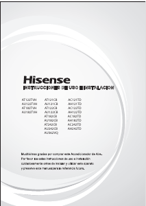 Manual de uso Hisense AC121TD Aire acondicionado