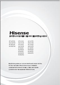 Manual de uso Hisense AH121TD Aire acondicionado