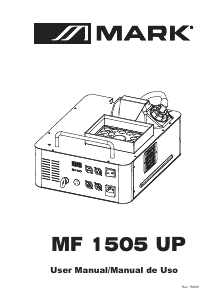 Manual de uso Mark MF 1505 UP Máquina de humo