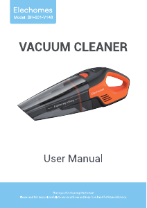 Manual Elechomes BH-601-V148 Handheld Vacuum