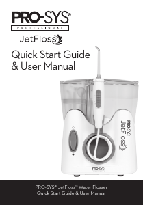 Manual PRO-SYS JetFloss Flosser
