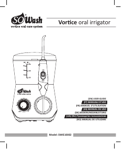 Manual de uso SoWash SWIE10002 Vortice Irrigador bucal