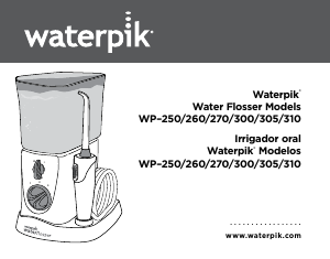 Handleiding Waterpik WP-305 Flosapparaat