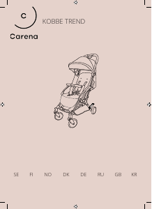 Руководство Carena KOBBE TREND Детская коляска
