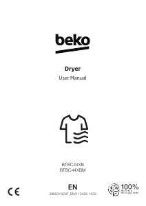 Manual BEKO BTBC44XBM Dryer