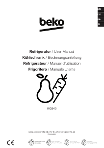 Manual BEKO KG540 Fridge-Freezer