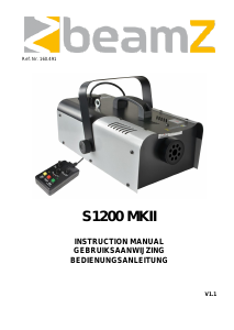 Manual BeamZ S1200 MKII Fog Machine