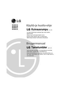 Brugsanvisning LG RC8001A Tørretumbler
